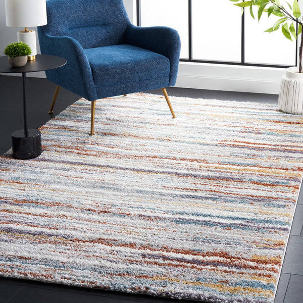 Safavieh Berber Shag 565 Flat Weave Polyester Shag - Contemporary Rug BER565A-5