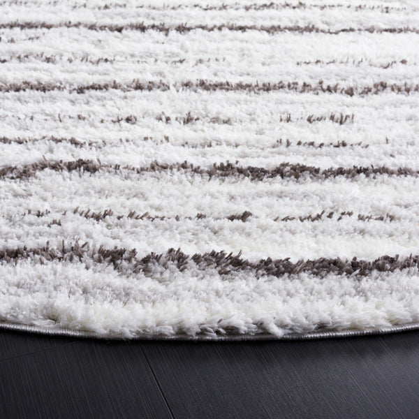 Safavieh Berber Shag 565 Flat Weave Polyester Shag - Contemporary Rug BER565F-7R