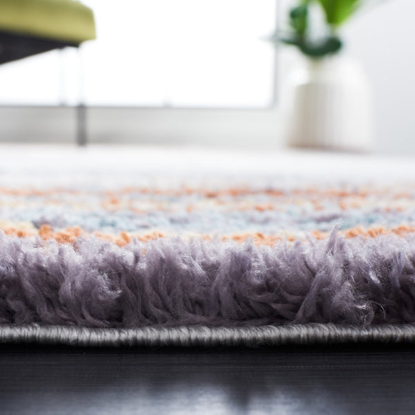 Safavieh Berber Shag 571 Flat Weave Polyester Shag - Contemporary Rug BER571A-9