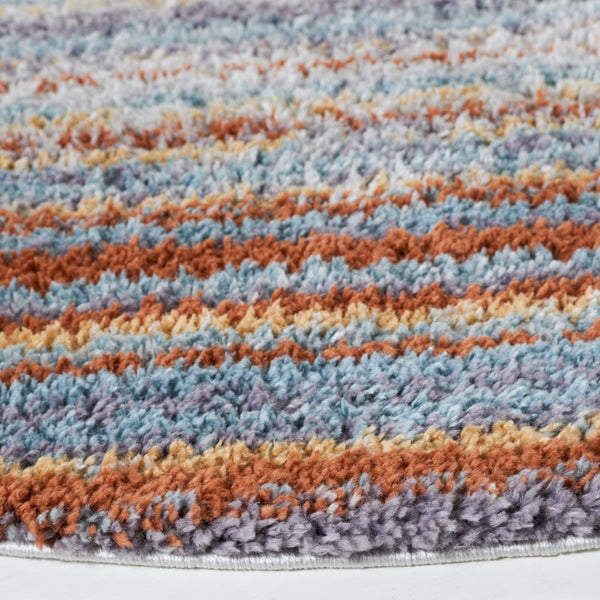 Safavieh Berber Shag 571 Flat Weave Polyester Shag - Contemporary Rug BER571A-9