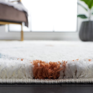 Safavieh Berber Shag 573 Flat Weave Polyester Shag - Contemporary Rug BER573A-9