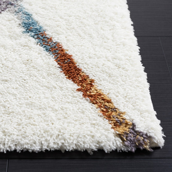 Safavieh Berber Shag 573 Flat Weave Polyester Shag - Contemporary Rug BER573A-9