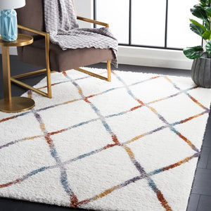 Safavieh Berber Shag 573 Flat Weave Polyester Shag - Contemporary Rug BER573A-9