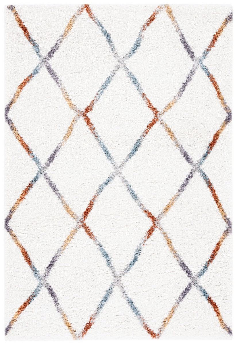 Safavieh Berber Shag 573 Flat Weave Polyester Shag - Contemporary Rug BER573A-5