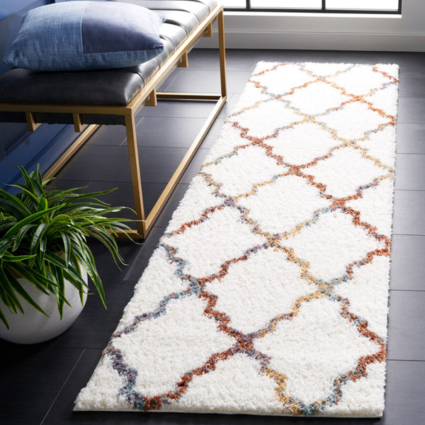 Safavieh Berber Shag 575 Flat Weave Polyester Shag - Contemporary Rug BER575A-9