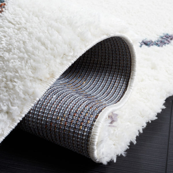 Safavieh Berber Shag 575 Flat Weave Polyester Shag - Contemporary Rug BER575A-9