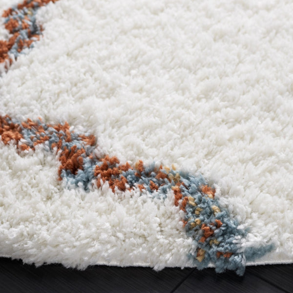 Safavieh Berber Shag 575 Flat Weave Polyester Shag - Contemporary Rug BER575A-9