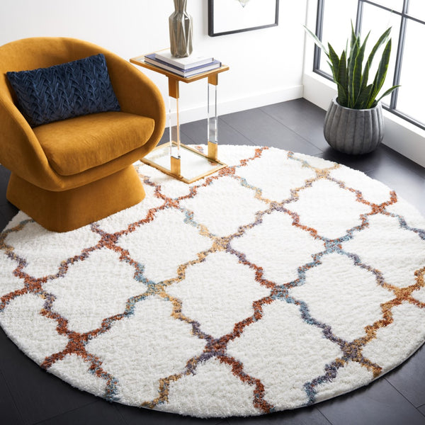 Safavieh Berber Shag 575 Flat Weave Polyester Shag - Contemporary Rug BER575A-9