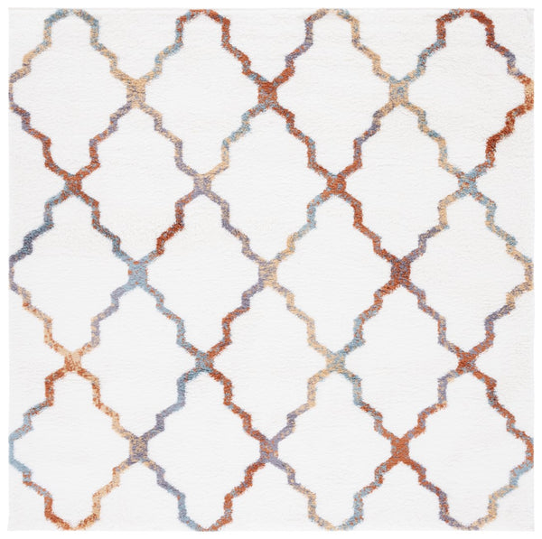 Safavieh Berber Shag 575 Flat Weave Polyester Shag - Contemporary Rug BER575A-9