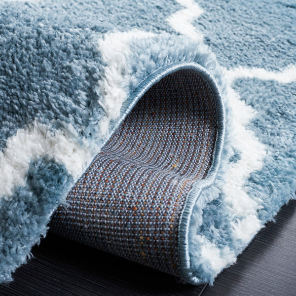 Safavieh Berber Shag 575 Flat Weave Polyester Shag - Contemporary Rug BER575M-9