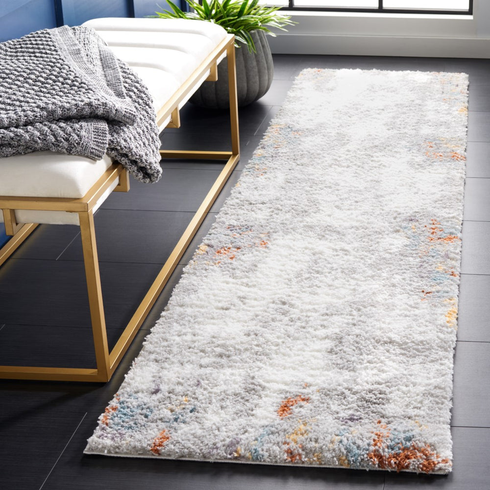 Safavieh Berber Shag 579 Flat Weave Polyester Shag - Contemporary Rug BER579A-9