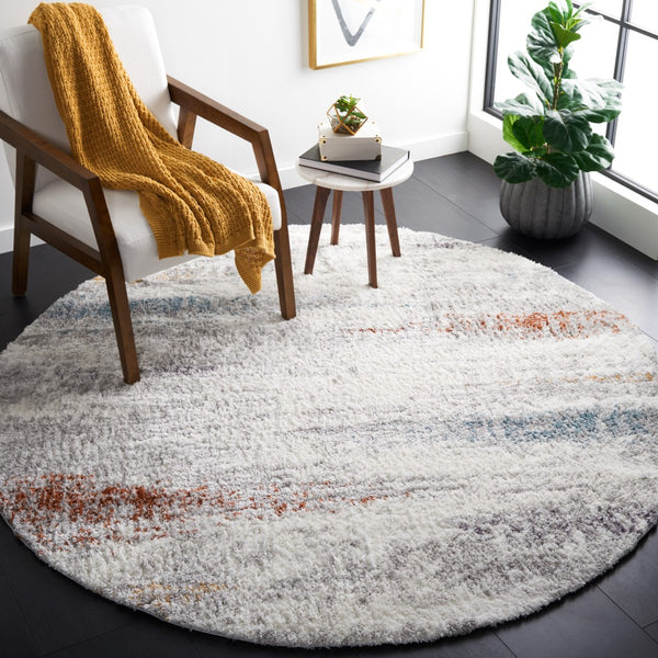 Safavieh Berber Shag 581 Flat Weave Polyester Shag - Contemporary Rug BER581A-9