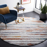 Safavieh Berber Shag 583 Flat Weave Polyester Shag - Contemporary Rug BER583A-9