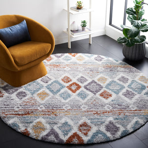 Safavieh Berber Shag 585 Flat Weave Polyester Shag - Contemporary Rug BER585A-9