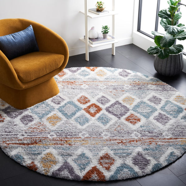 Safavieh Berber Shag 585 Flat Weave Polyester Shag - Contemporary Rug BER585A-9