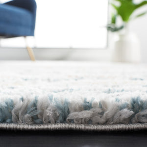 Safavieh Berber Shag 587 Flat Weave Polyester Shag - Contemporary Rug BER587A-9