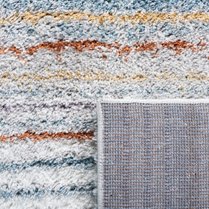 Safavieh Berber Shag 587 Flat Weave Polyester Shag - Contemporary Rug BER587A-9