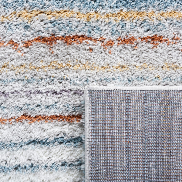 Safavieh Berber Shag 587 Flat Weave Polyester Shag - Contemporary Rug BER587A-9