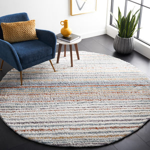 Safavieh Berber Shag 587 Flat Weave Polyester Shag - Contemporary Rug BER587A-9