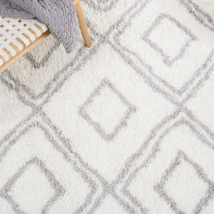 Safavieh Berber Shag 589 Flat Weave Polyester Shag - Contemporary Rug BER589A-9