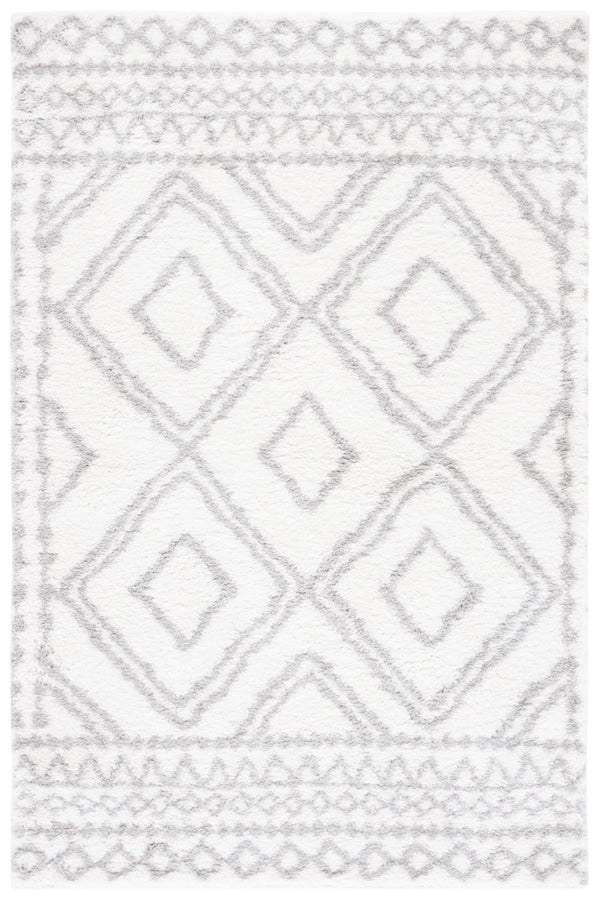 Safavieh Berber Shag 589 Flat Weave Polyester Shag - Contemporary Rug BER589A-9