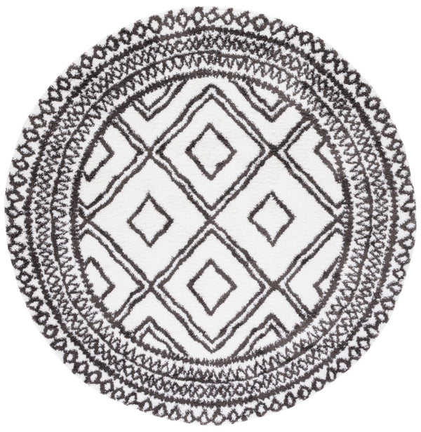 Safavieh Berber Shag 589 Flat Weave Polyester Shag - Contemporary Rug BER589B-9