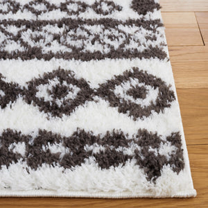 Safavieh Berber Shag 591 Flat Weave Polyester Shag - Contemporary Rug BER591A-9