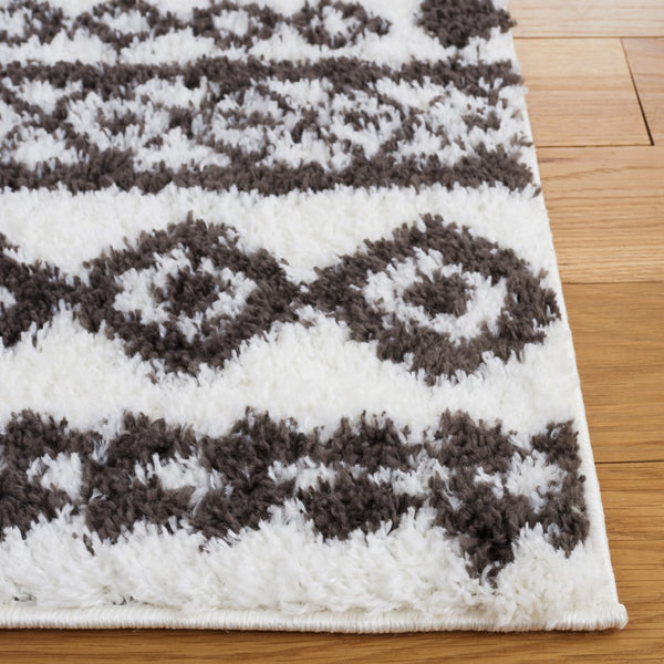 Safavieh Berber Shag 591 Flat Weave Polyester Shag - Contemporary Rug BER591A-9