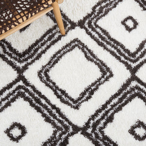 Safavieh Berber Shag 591 Flat Weave Polyester Shag - Contemporary Rug BER591A-9