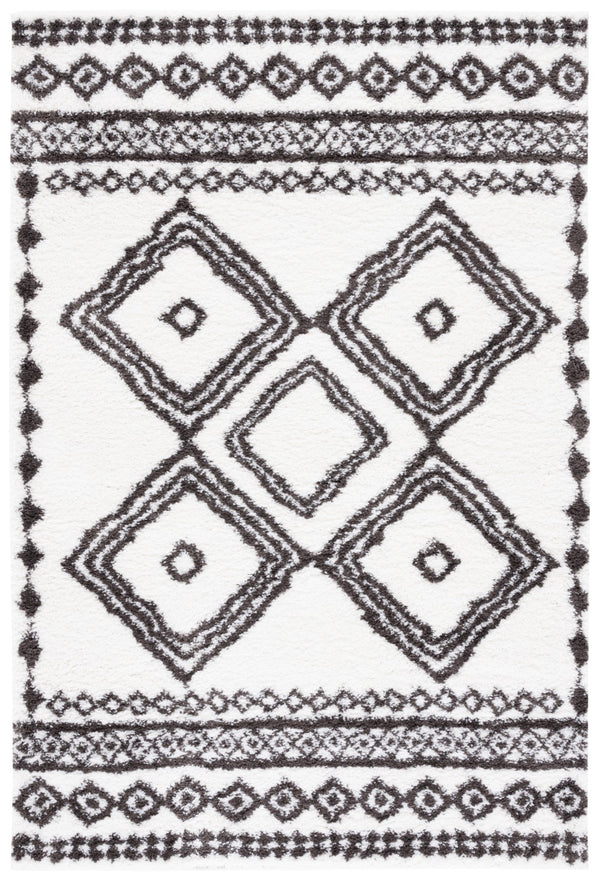 Safavieh Berber Shag 591 Flat Weave Polyester Shag - Contemporary Rug BER591A-9