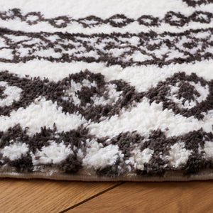 Safavieh Berber Shag 591 Flat Weave Polyester Shag - Contemporary Rug BER591A-9