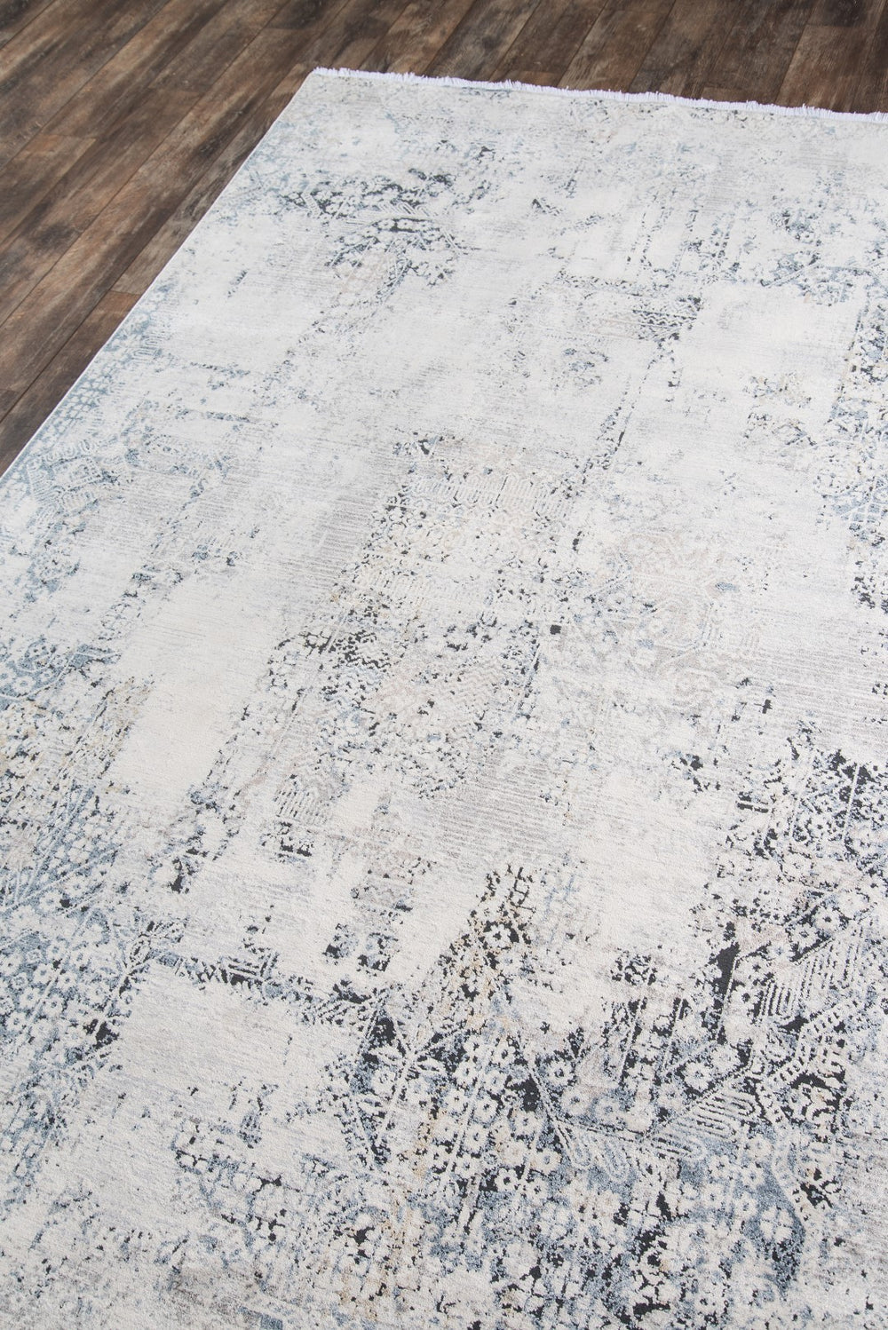 Momeni Bergen BGN-3 Machine Made Contemporary Abstract Indoor Area Rug Blue 10' x 13'1" BERGEBGN-3BLUA0D1