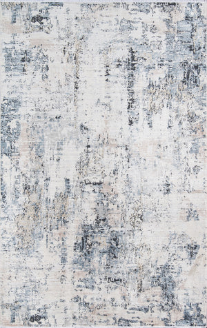 Momeni Bergen BGN-4 Machine Made Contemporary Abstract Indoor Area Rug Blue 10' x 13'1" BERGEBGN-4BLUA0D1