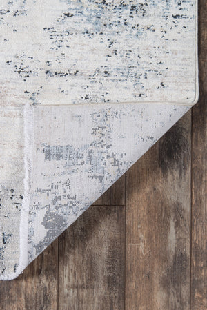 Momeni Bergen BGN-4 Machine Made Contemporary Abstract Indoor Area Rug Blue 10' x 13'1" BERGEBGN-4BLUA0D1