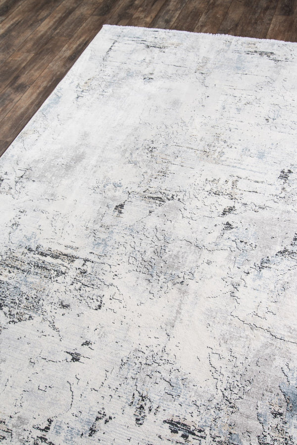 Momeni Bergen BGN-5 Machine Made Contemporary Abstract Indoor Area Rug Ivory 10' x 13'1" BERGEBGN-5IVYA0D1