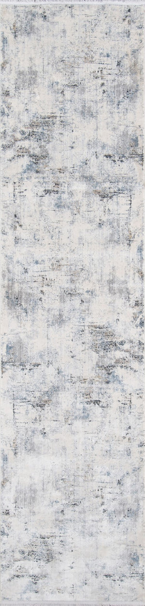 Momeni Bergen BGN-5 Machine Made Contemporary Abstract Indoor Area Rug Ivory 10' x 13'1" BERGEBGN-5IVYA0D1