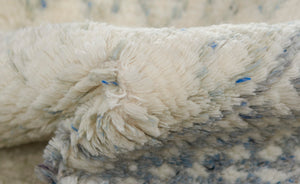 Momeni Berkeley BRK-1 Hand Knotted Transitional Geometric Indoor Area Rug Ivory 9' x 12' BERKLBRK-1IVY90C0