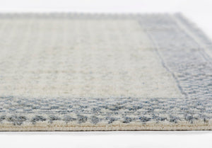 Momeni Berkeley BRK-1 Hand Knotted Transitional Geometric Indoor Area Rug Ivory 9' x 12' BERKLBRK-1IVY90C0