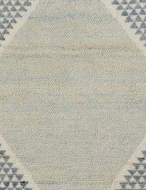 Momeni Berkeley BRK-2 Hand Knotted Transitional Geometric Indoor Area Rug Ivory 9' x 12' BERKLBRK-2IVY90C0