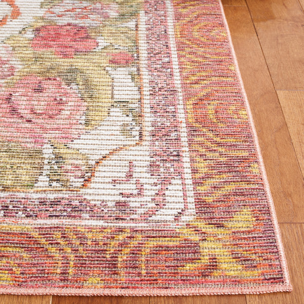 Safavieh Besarabian 220 Traditional Power Loomed Rug Ivory / Sage Rust BES220A-9