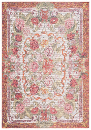 Safavieh Besarabian 220 Traditional Power Loomed Rug Ivory / Sage Rust BES220A-9