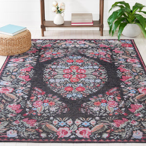 Safavieh Besarabian 222 Traditional Power Loomed Rug Black / Sage BES222Y-9