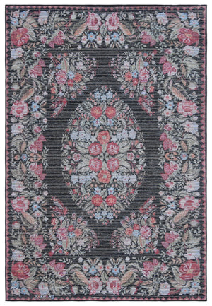 Safavieh Besarabian 222 Traditional Power Loomed Rug Black / Sage BES222Y-9