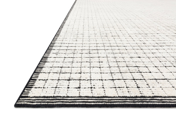 Loloi Beverly BEV-01 Viscose, Wool, Cotton, Polyester, Other Fibers Hand Loomed Contemporary Rug BEVEBEV-01IVBL96D6