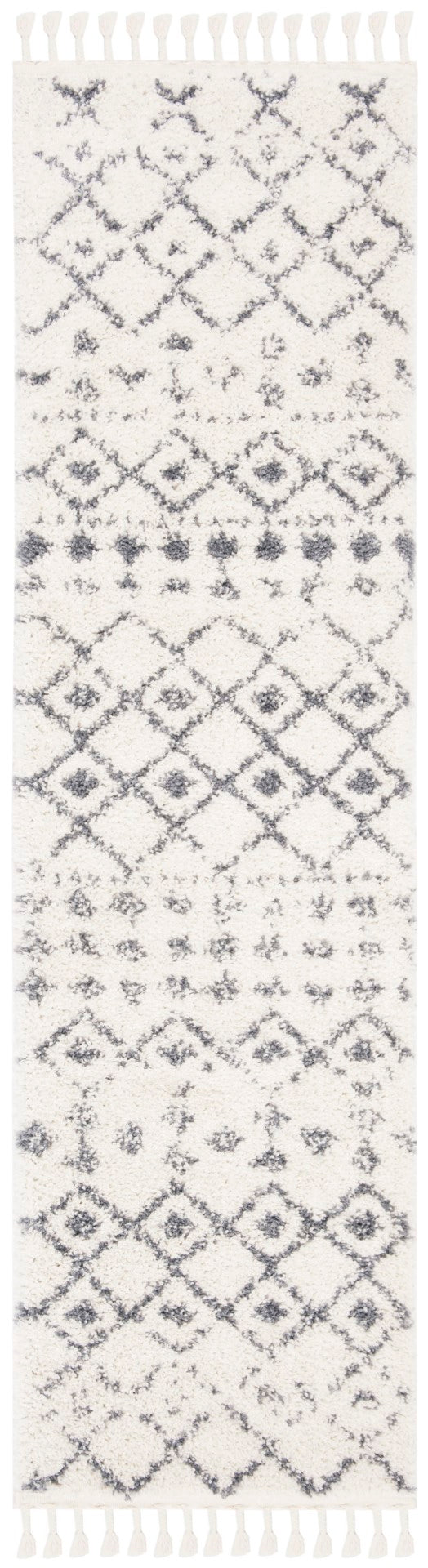 Safavieh Berber Fringe Shag 516 Power Loomed 80% Polypropylene/20% Polyester Shag & Flokati Rug BFG516A-9SQ