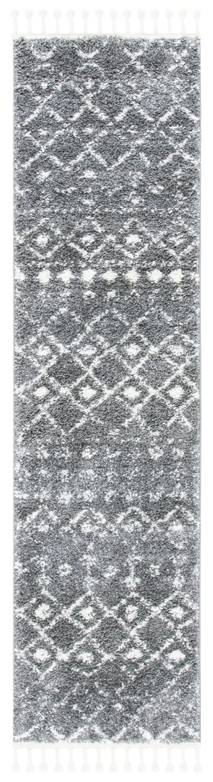 Safavieh Berber Fringe Shag 516 Power Loomed 80% Polypropylene/20% Polyester Shag & Flokati Rug BFG516F-5SQ