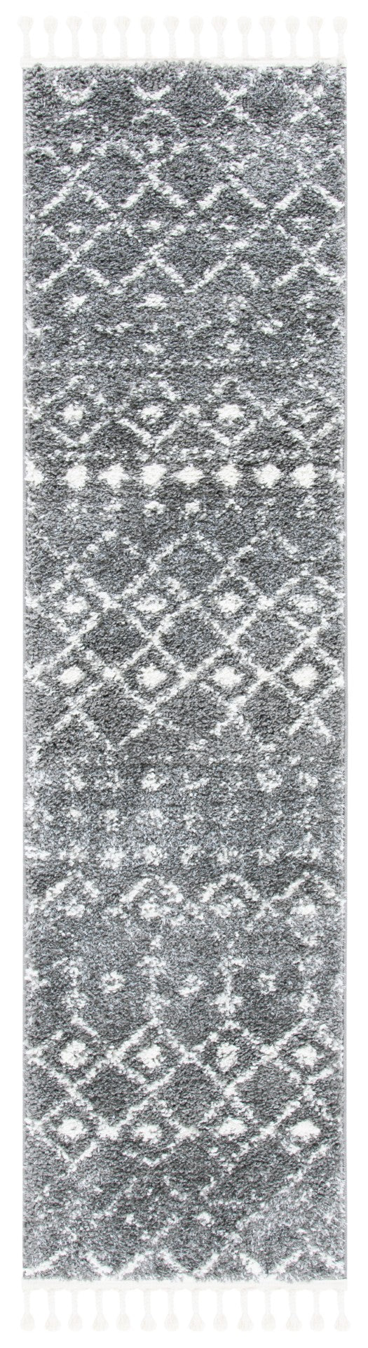 Safavieh Berber Fringe Shag 516 Power Loomed 80% Polypropylene/20% Polyester Shag & Flokati Rug BFG516F-5SQ
