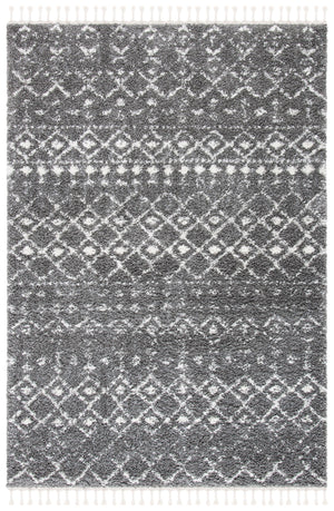 Safavieh Berber Fringe Shag 516 Power Loomed 80% Polypropylene/20% Polyester Shag & Flokati Rug BFG516F-5SQ