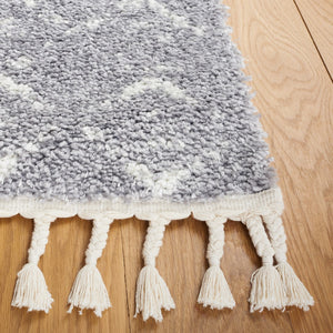 Safavieh Berber Fringe Shag 516 Power Loomed 80% Polypropylene/20% Polyester Shag & Flokati Rug BFG516G-6