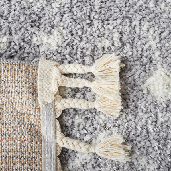 Safavieh Berber Fringe Shag 516 Power Loomed 80% Polypropylene/20% Polyester Shag & Flokati Rug BFG516G-6